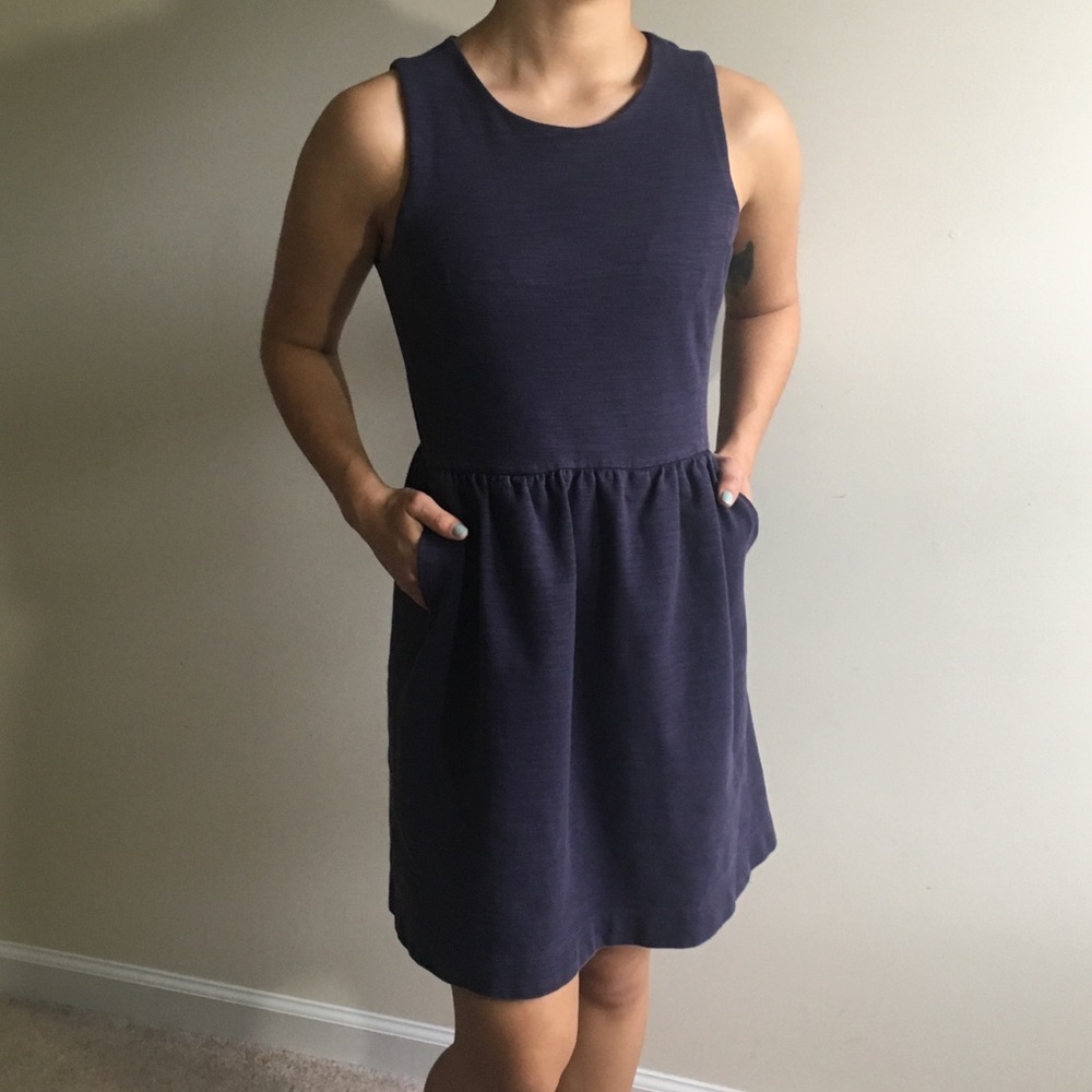 Madewell Navy Blue Dress sz S
